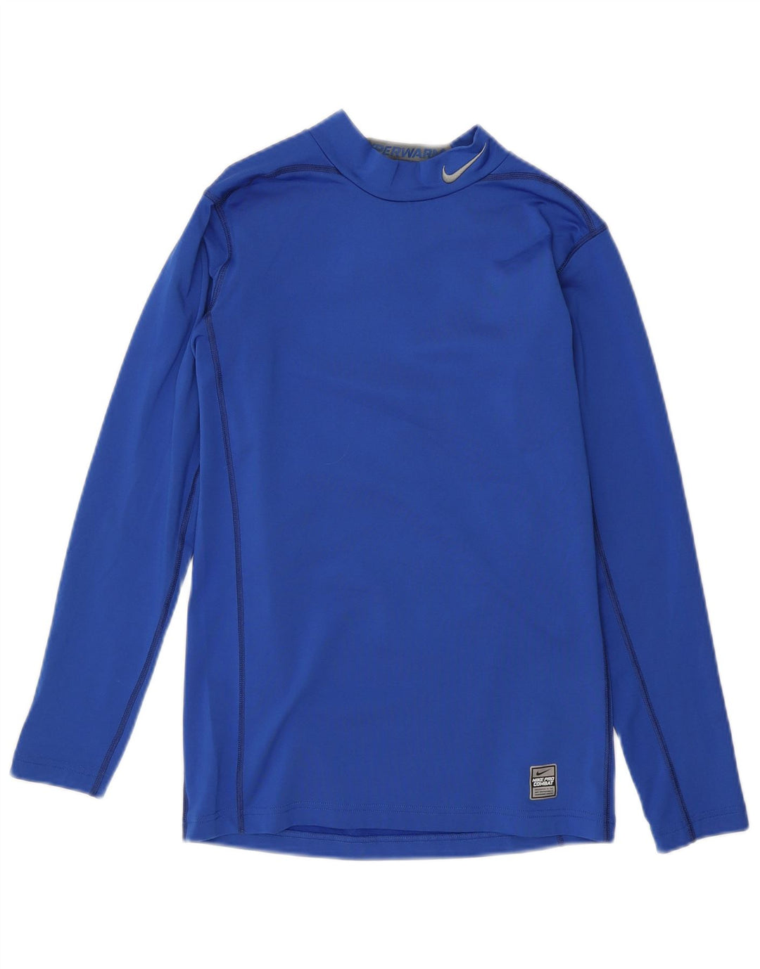 Nike Mens Dri Fit Top Manga Longa Médio Poliéster Azul