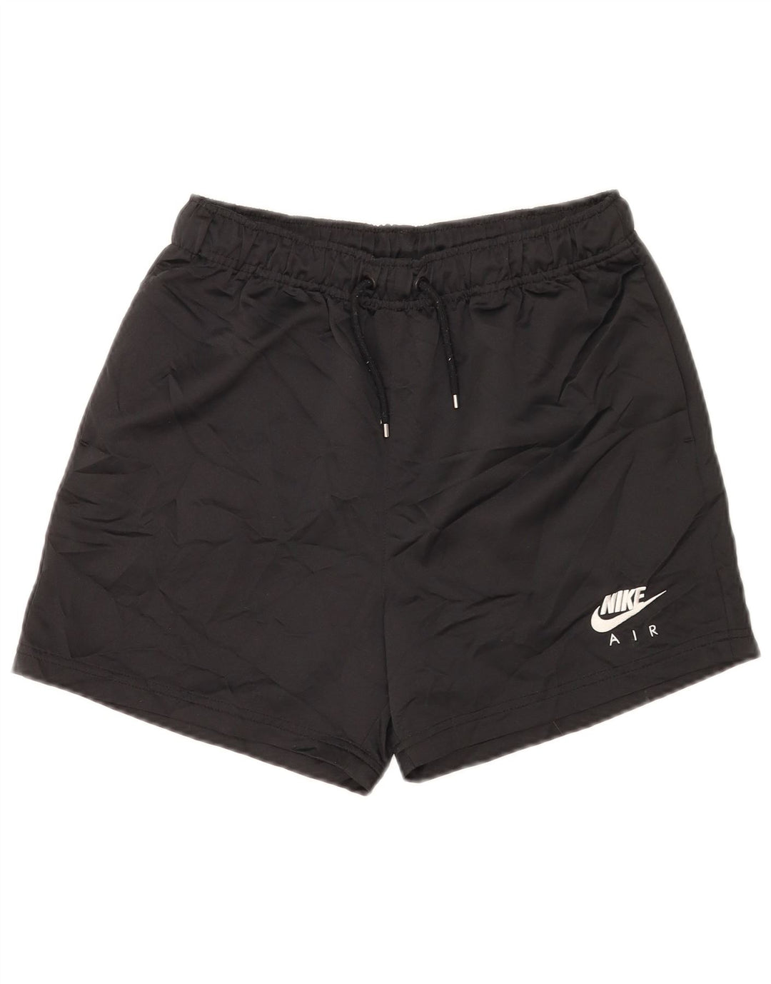 Shorts esportivos gráficos masculinos Nike pequenos esportivos pretos de poliéster