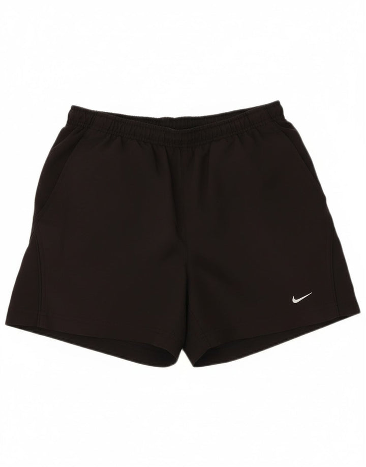 Shorts esportivos masculinos Nike pequenos pretos