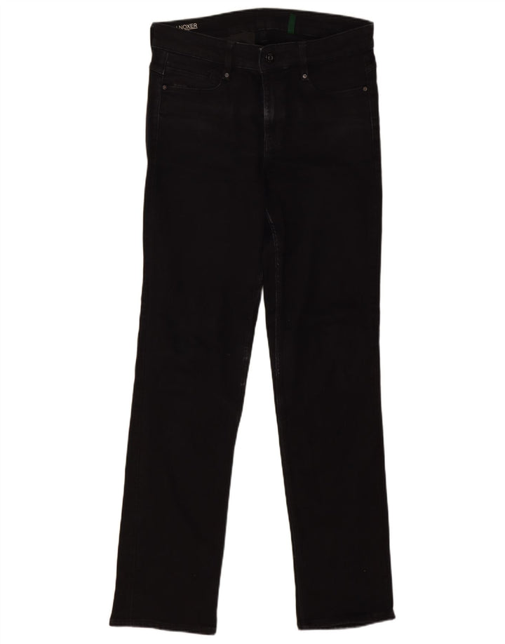 G-Star Masculino Noxer Straight Jeans W30 L31 Preto