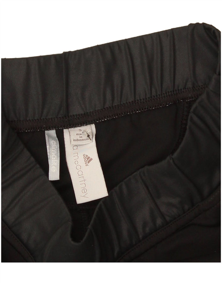 Adidas Womens Stella McCartney Graphic Capri Leggings Reino Unido 10 Pequeno Preto