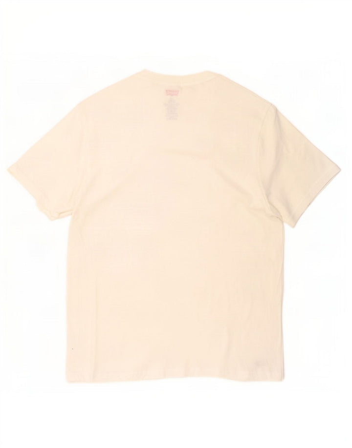 Camiseta masculina Levi's Top médio algodão branco