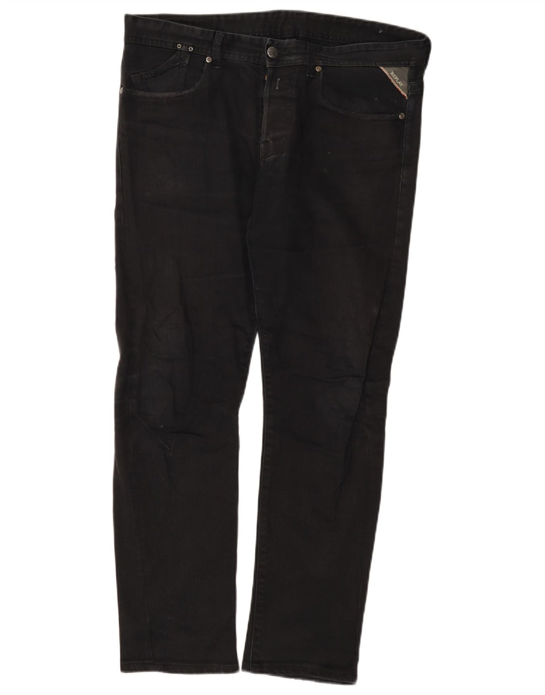 Replay Jeans Slim Masculino W36 L29 Preto