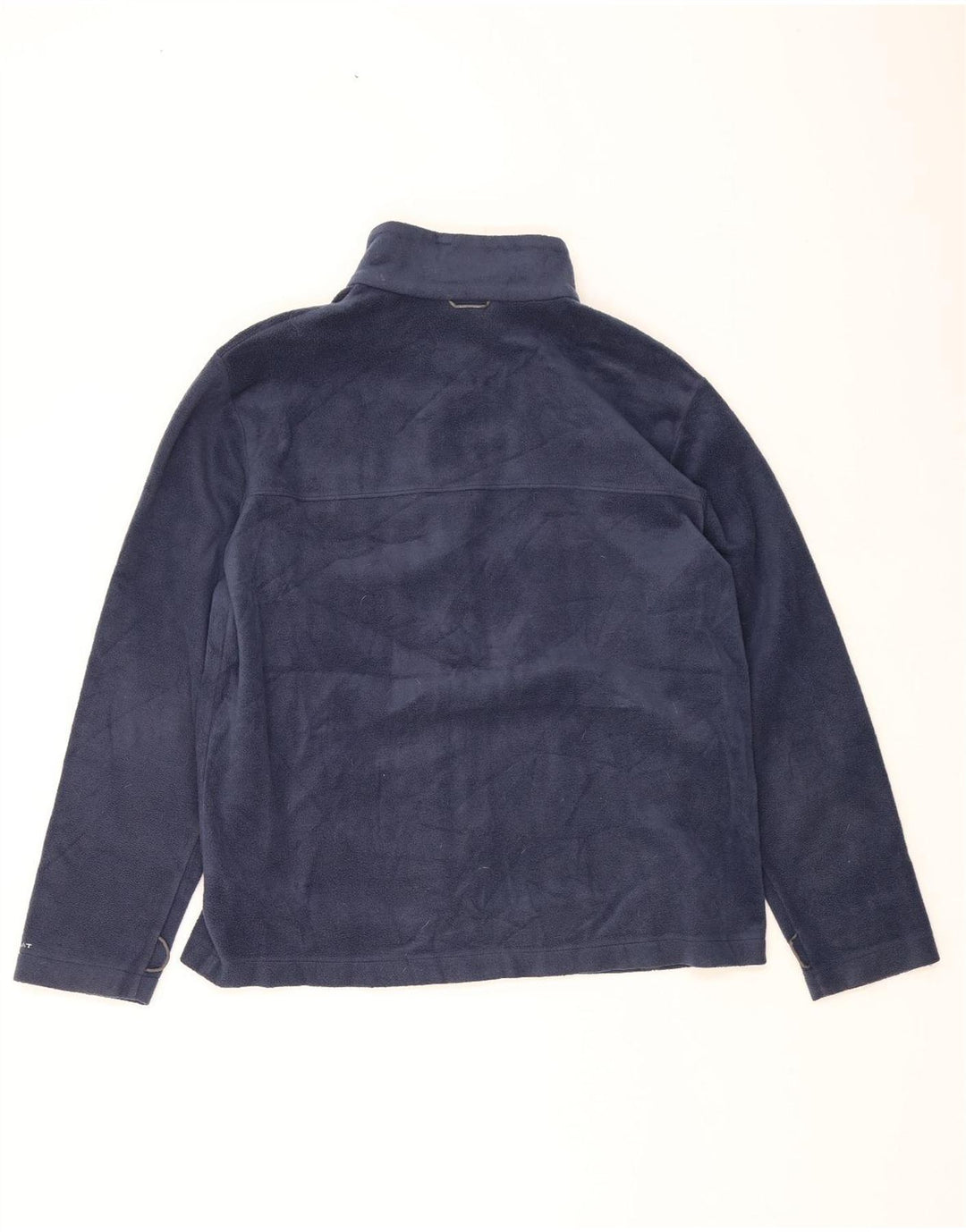 Jaqueta de lã masculina COLUMBIA UK 40 grande poliéster azul marinho