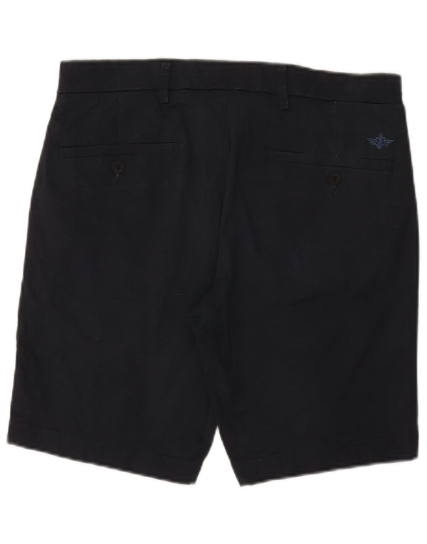 Dockers Mens Chino Shorts W31 Médio Algodão Preto