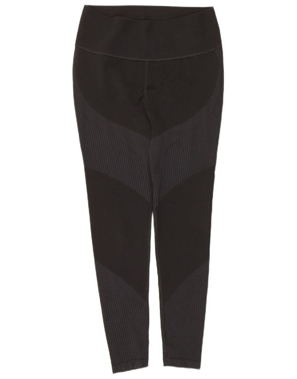 Leggings Puma Feminino UK 14 Grande Listrado Preto