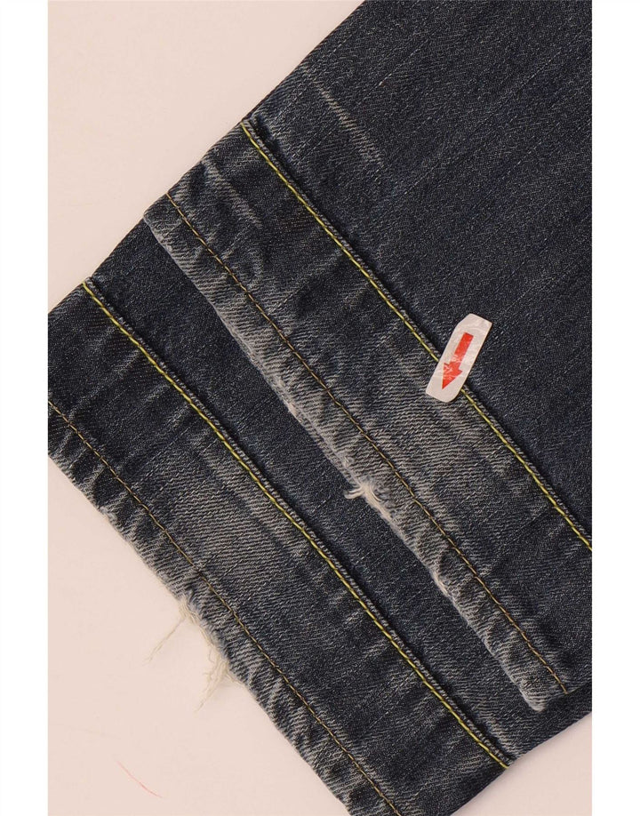 Jeans retos masculinos G-Star W33 L34 algodão azul
