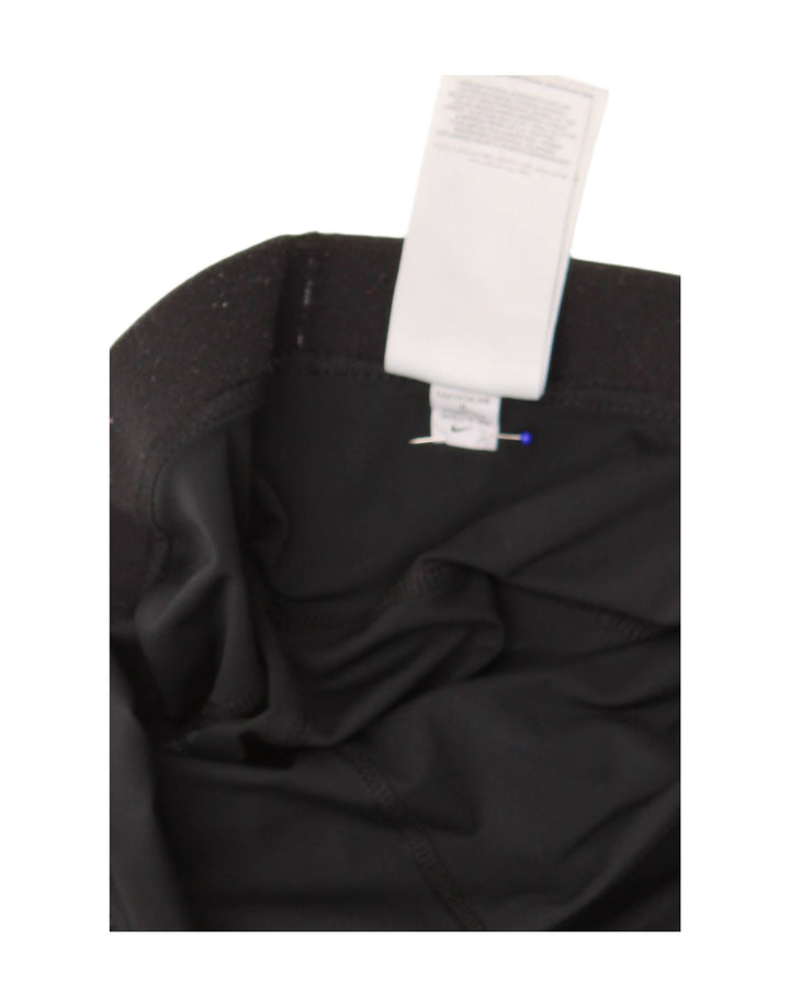 Leggings Nike Femininas UK 12 Médio Poliéster Preto