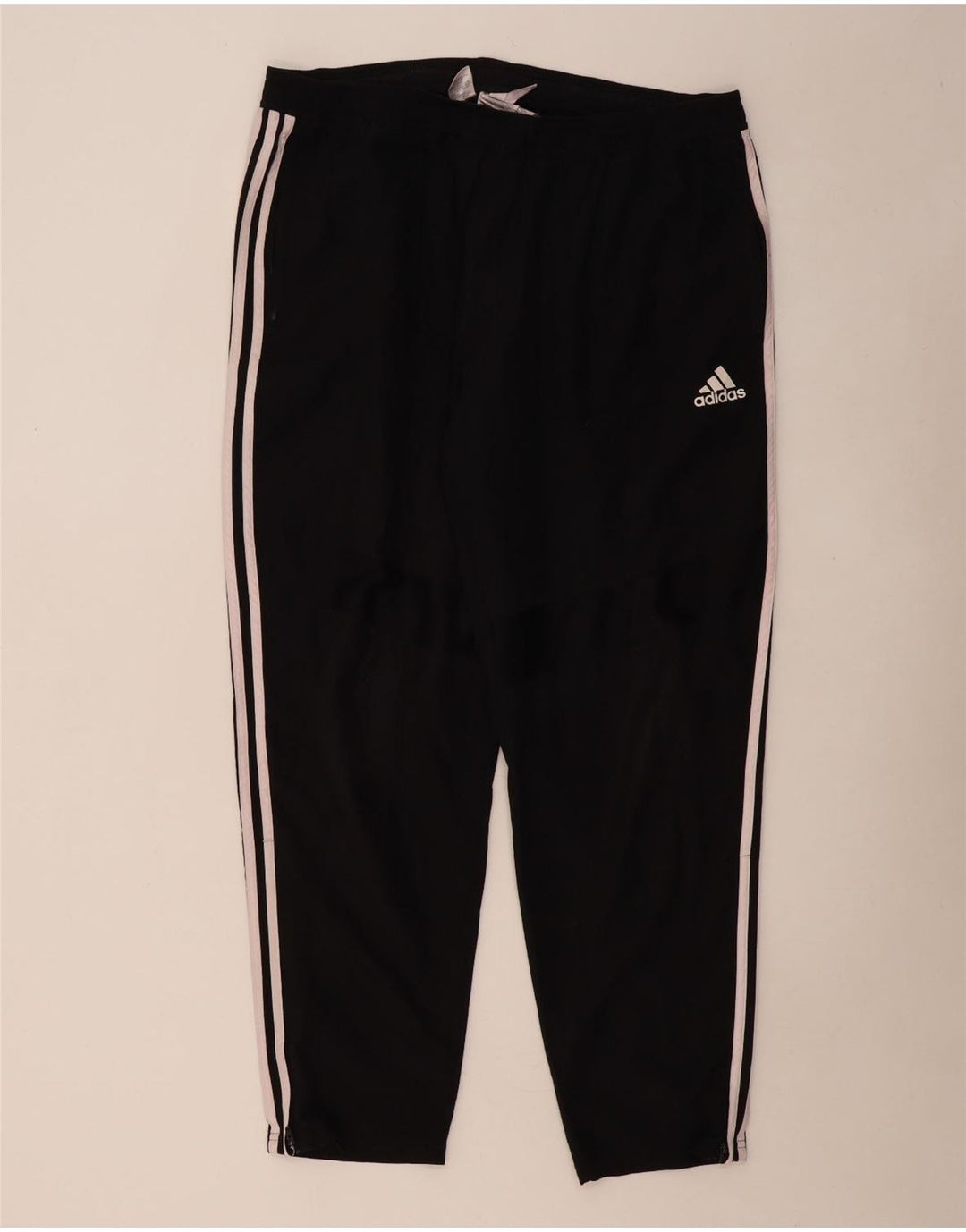 ADIDAS Mens Climalite Calças de treino Joggers 2XL Poliéster Preto