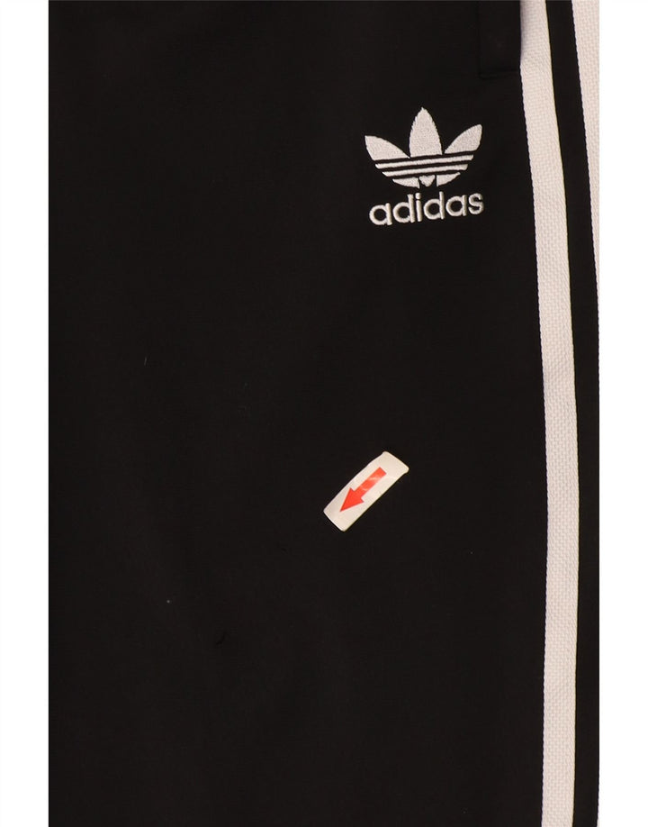 Adidas meninos calças de treino joggers 13-14 anos preto poliéster