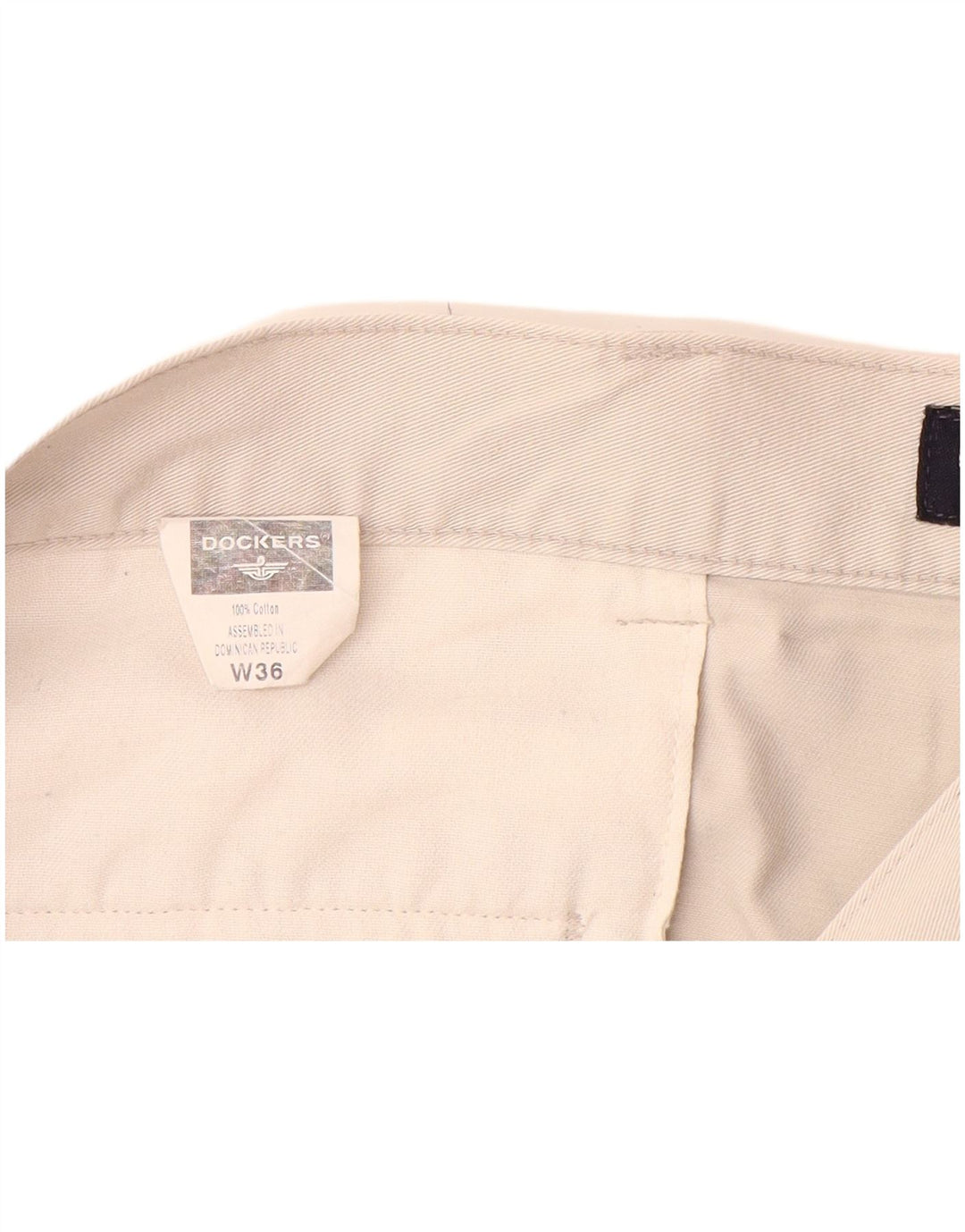 Shorts Chino masculino DOCKERS W36 grande algodão branco