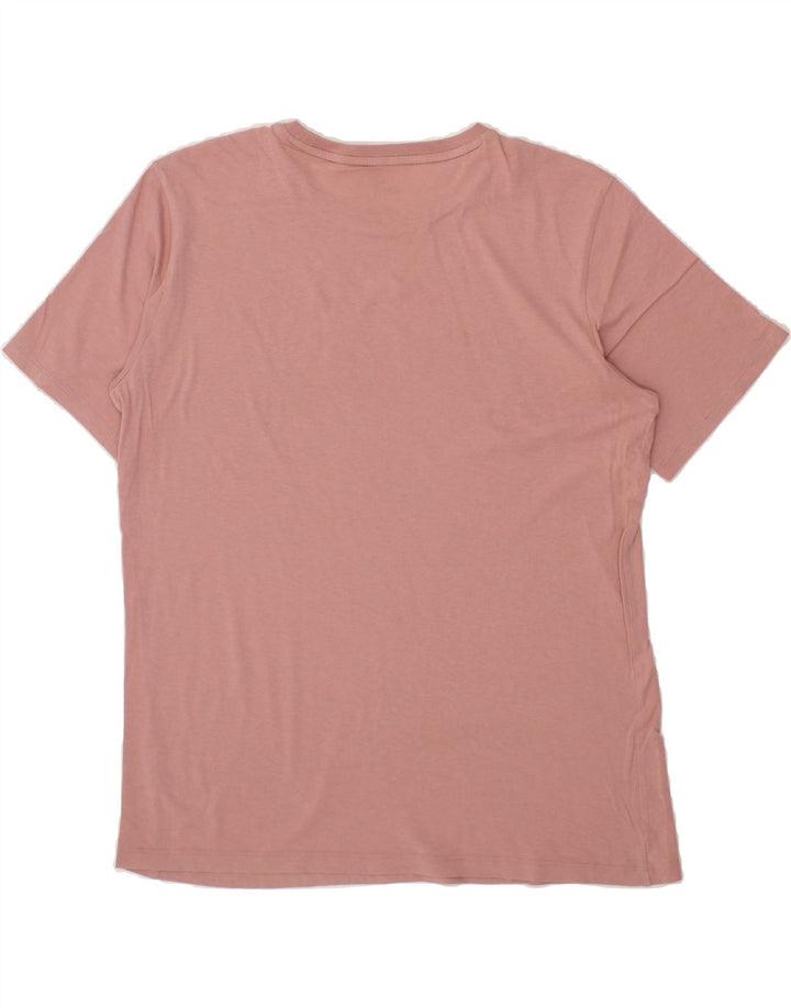 PUMA Mens Graphic T-Shirt Top Medium Pink Vintage Puma and Second-Hand Puma from Messina Hembry 