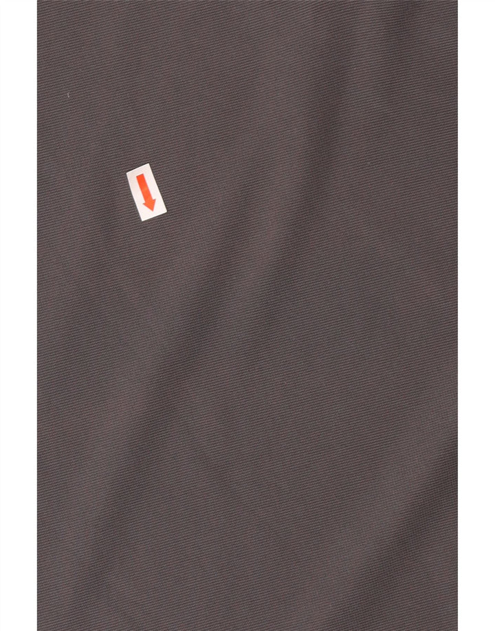 Camisa polo masculina FILA grande cinza