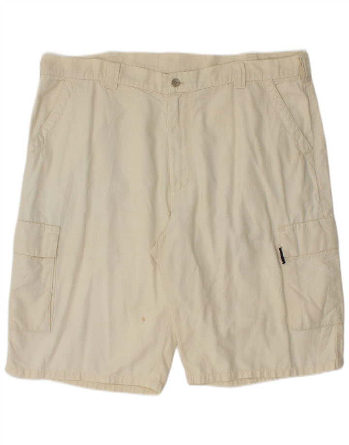 Shorts cargo masculino North Sails IT 54 2XL W38 algodão branco