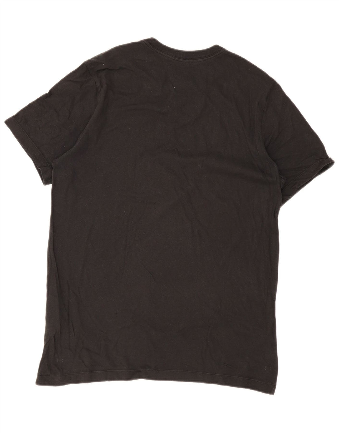 Camiseta Nike masculina gráfica Top médio algodão preto