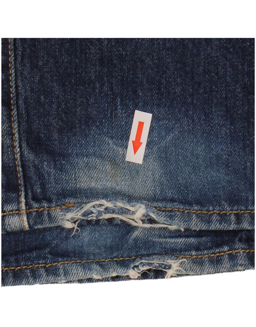 Levi's Masculino 501 Straight Jeans W34 L32 Azul Marinho Algodão