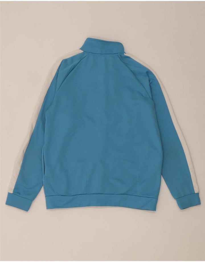 Jaqueta Reebok Meninos Treino Top 15-16 Anos Azul Colorblock Poliéster