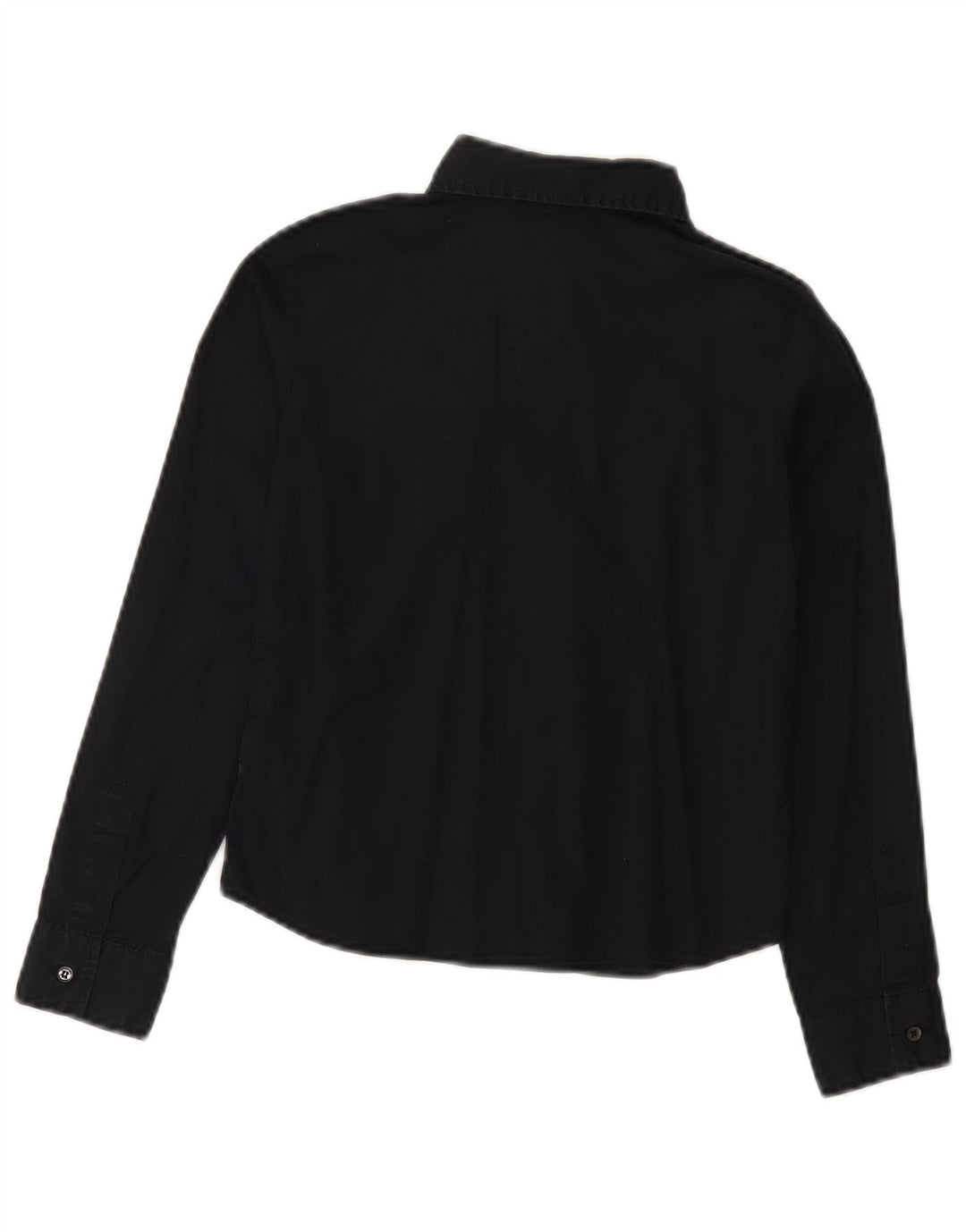 ARMANI JUNIOR Girls Shirt 8-9 Years Black Cotton