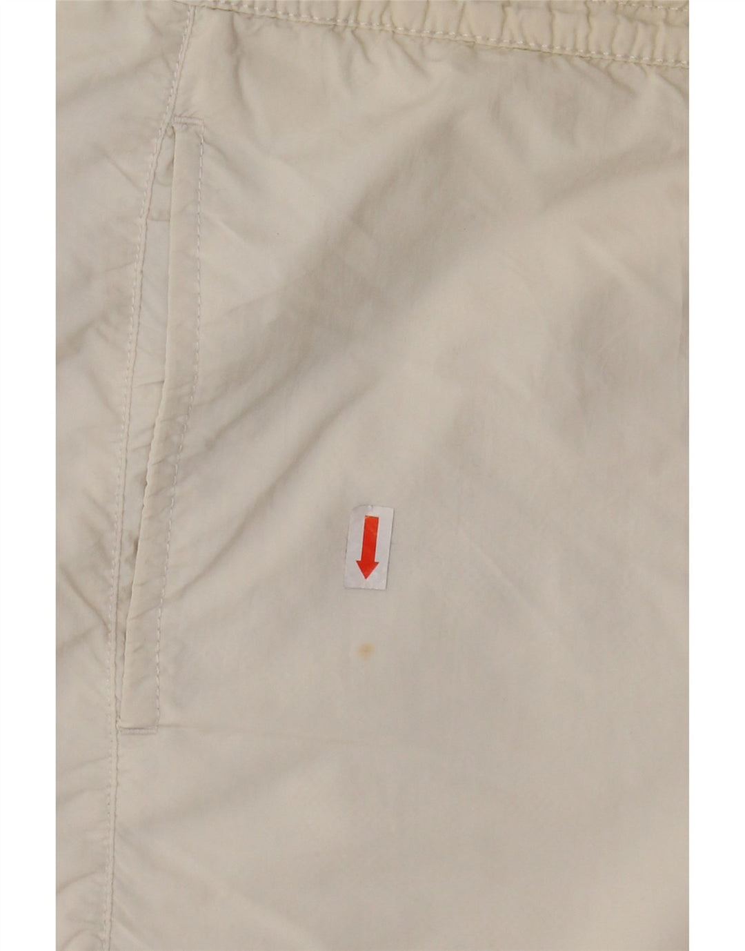 Shorts de natação masculino Emporio Armani IT 48 médio branco poliamida