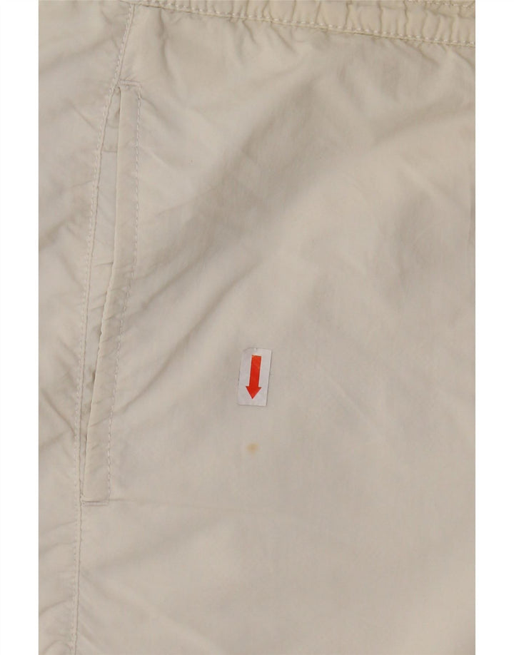 Shorts de natação masculino Emporio Armani IT 48 médio branco poliamida