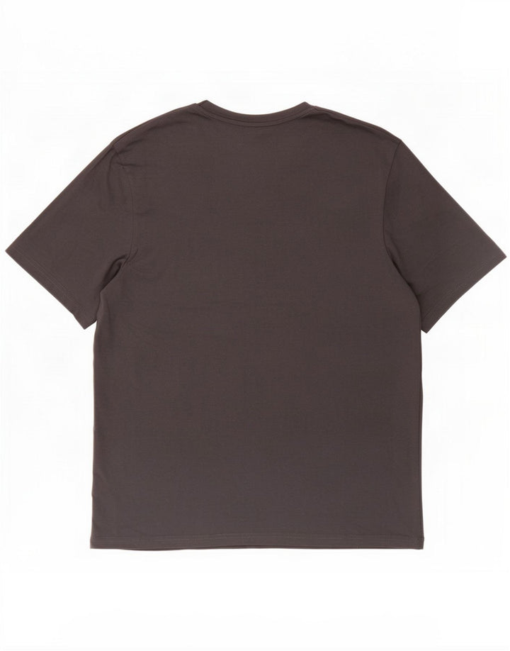 Camiseta masculina Lyle & Scott Top grande de algodão cinza