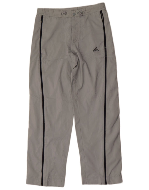 Calças Chino Retas Adidas Meninos 13-14 Anos W30 L30 Cinza Poliéster