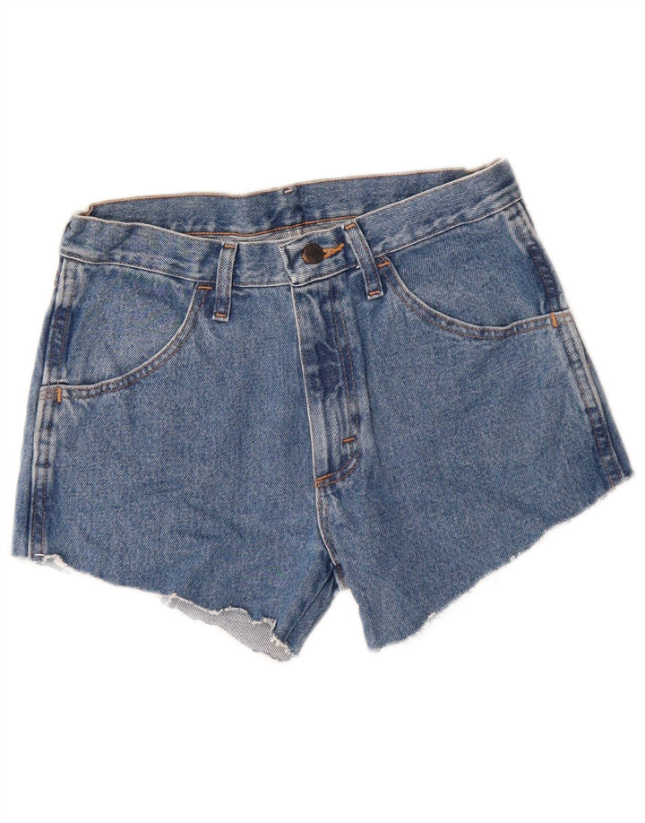 Shorts jeans feminino RUSTLER W29 algodão azul médio
