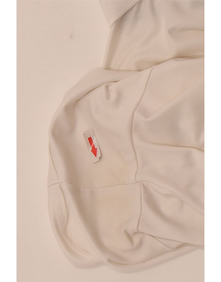 Camisa polo masculina Under Armour Heat Gear grande poliéster branco