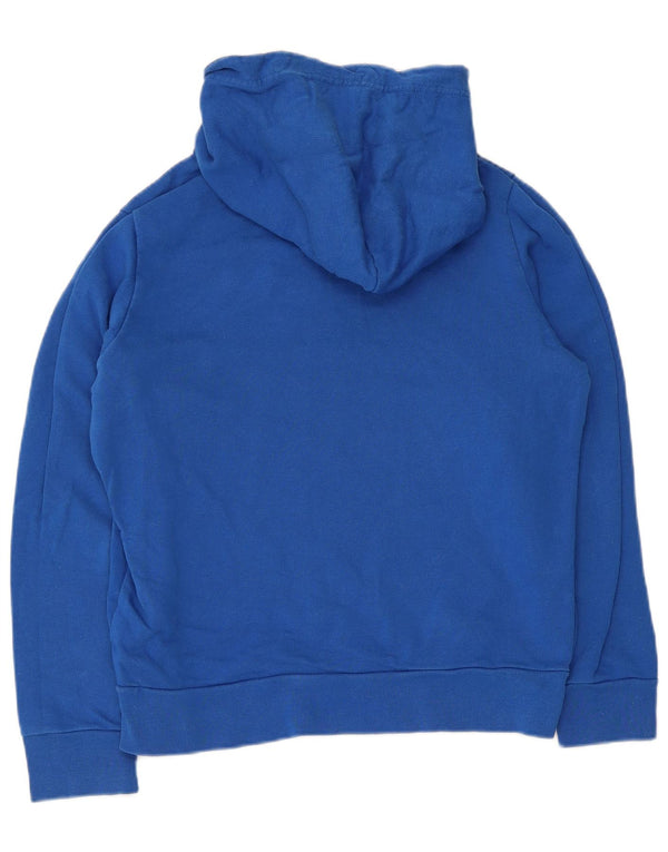 Camisola com capuz estampado Diesel Boys 15-16 anos algodão azul