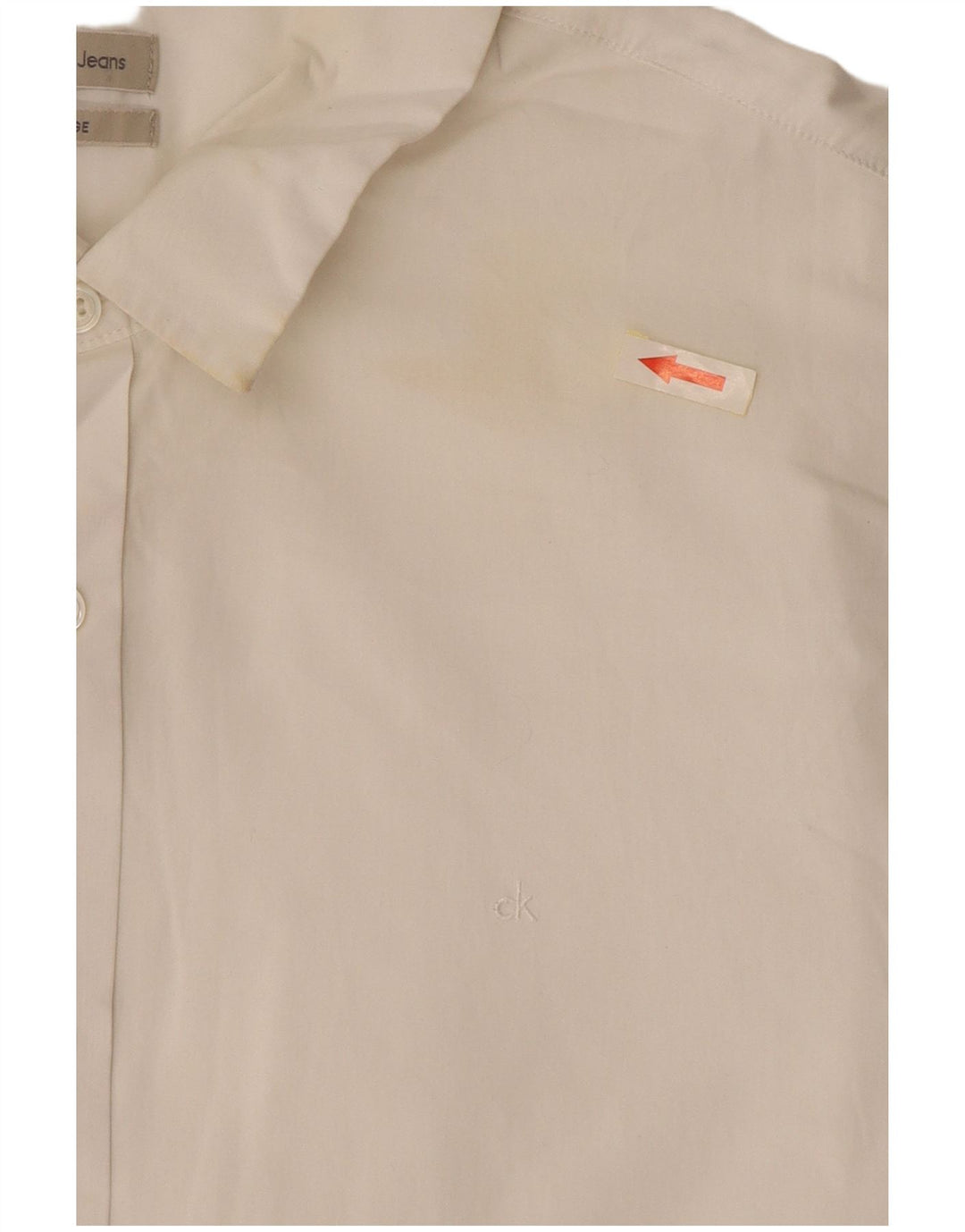 Camisa masculina Calvin Klein Jeans XL algodão branco