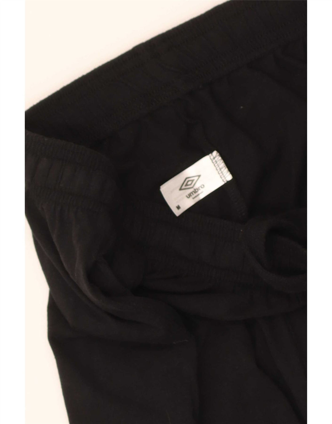 Umbro Mens Graphic Regular Sport Shorts Médio Algodão Preto