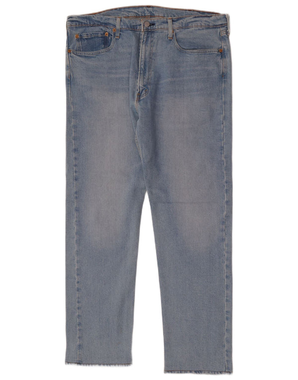 Levi's Masculino 502 Tapered Jeans W38 L31 Azul Algodão