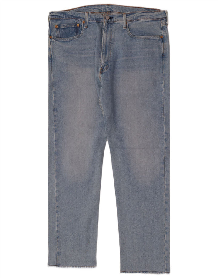 Levi's Masculino 502 Tapered Jeans W38 L31 Azul Algodão