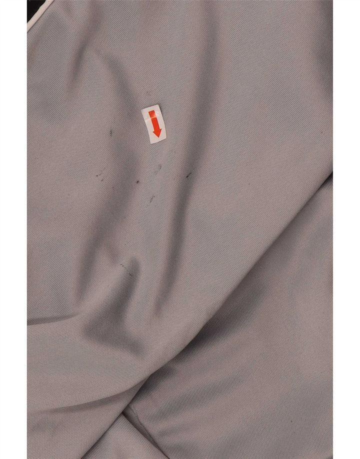 Calça esportiva Nike masculina gráfica pequena cinza colorblock poliéster