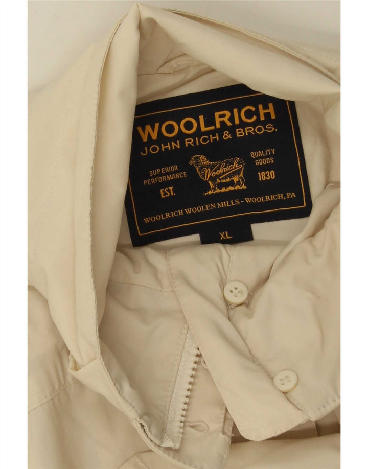 Sobretudo feminino Woolrich UK 18 XL bege