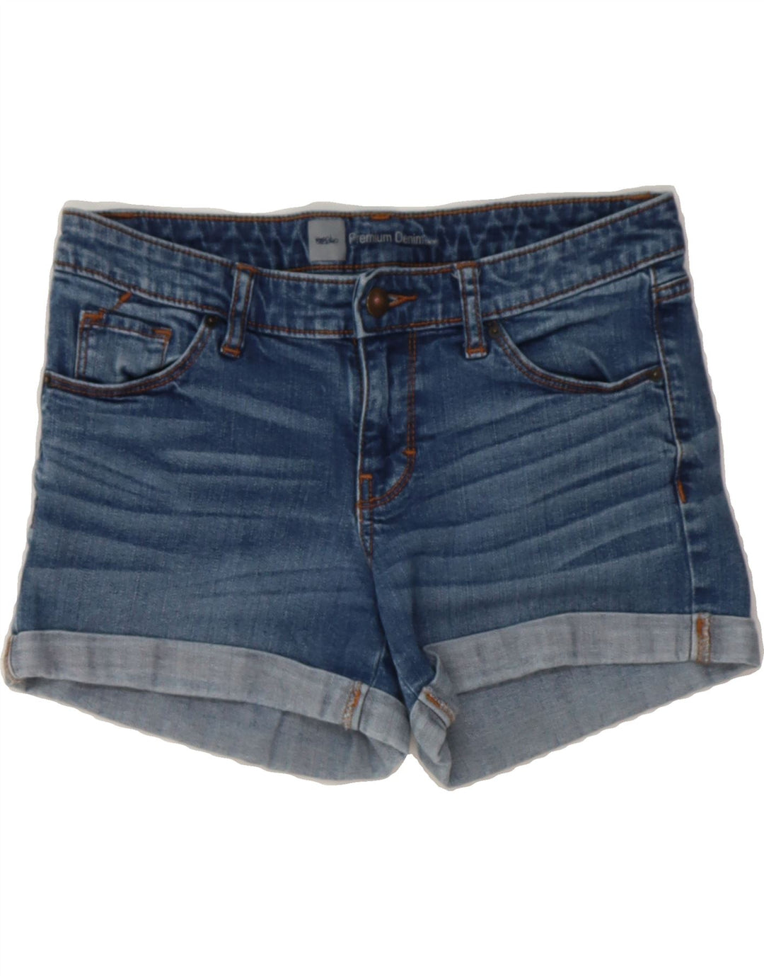 MOSSIMO Womens Denim Shorts US 6 Medium W30 Blue Cotton Vintage Mossimo and Second-Hand Mossimo from Messina Hembry 