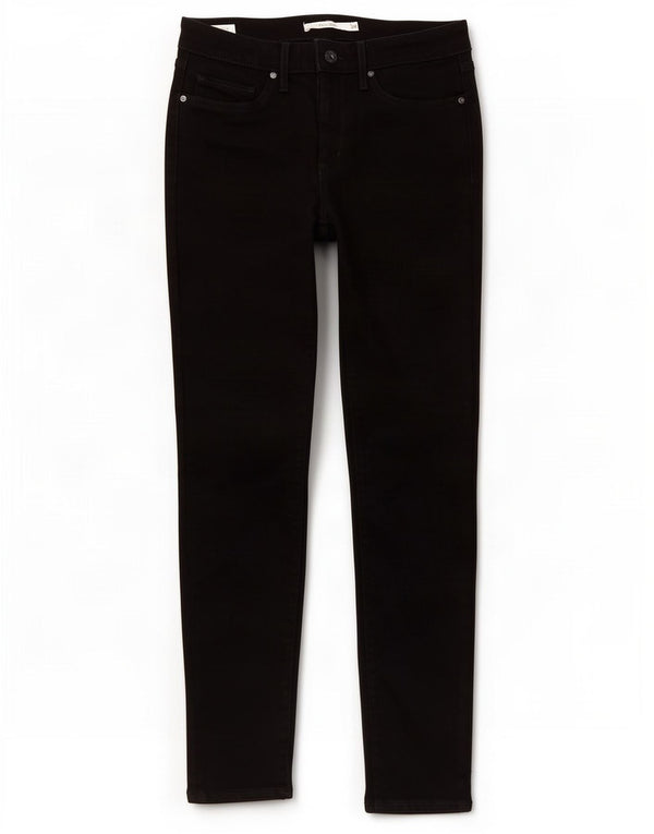Calça jeans feminina Levi's 711 skinny W29 L29 preta