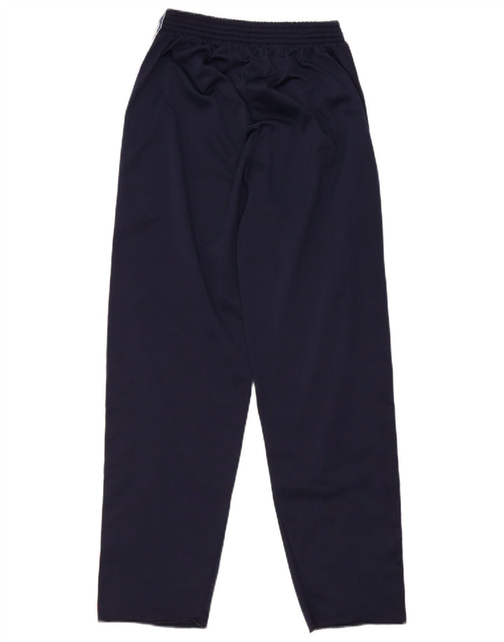 Calça de treino masculina Champion Graphic pequena azul marinho poliéster