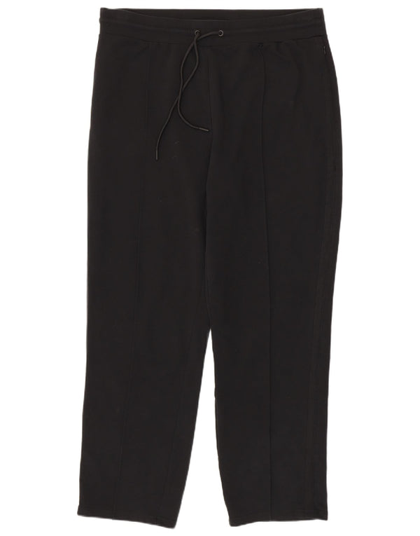 Calça de treino feminina Marks & Spencer UK 18 XL algodão preto