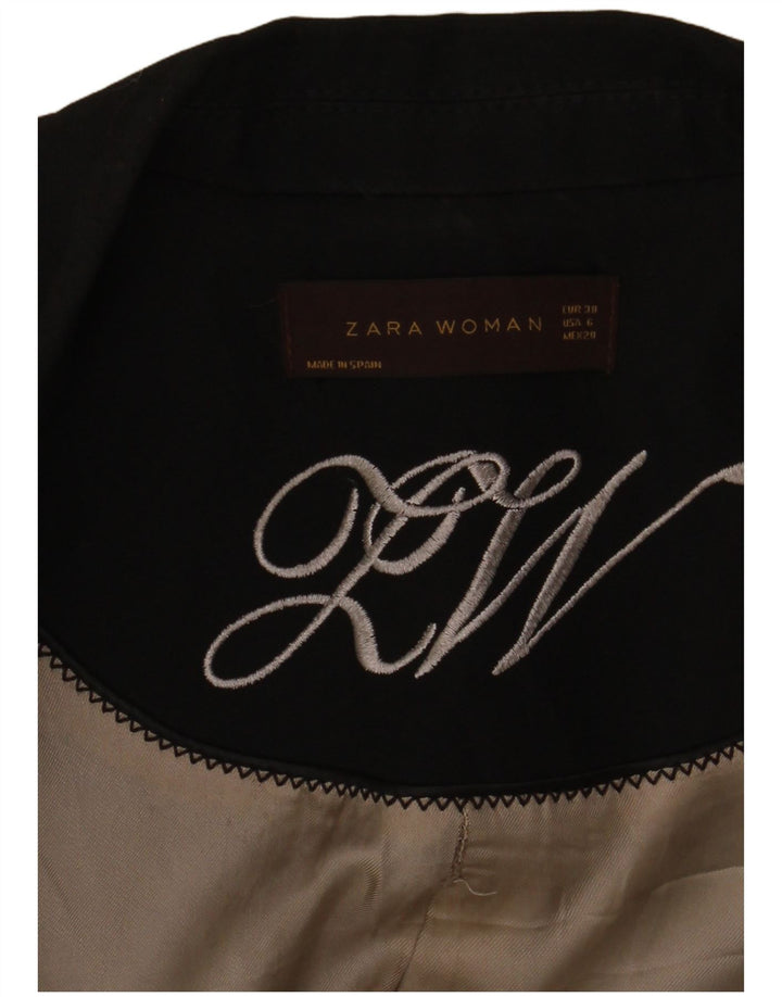 Jaqueta blazer feminina Zara com 1 botão UE 38 pequena preta