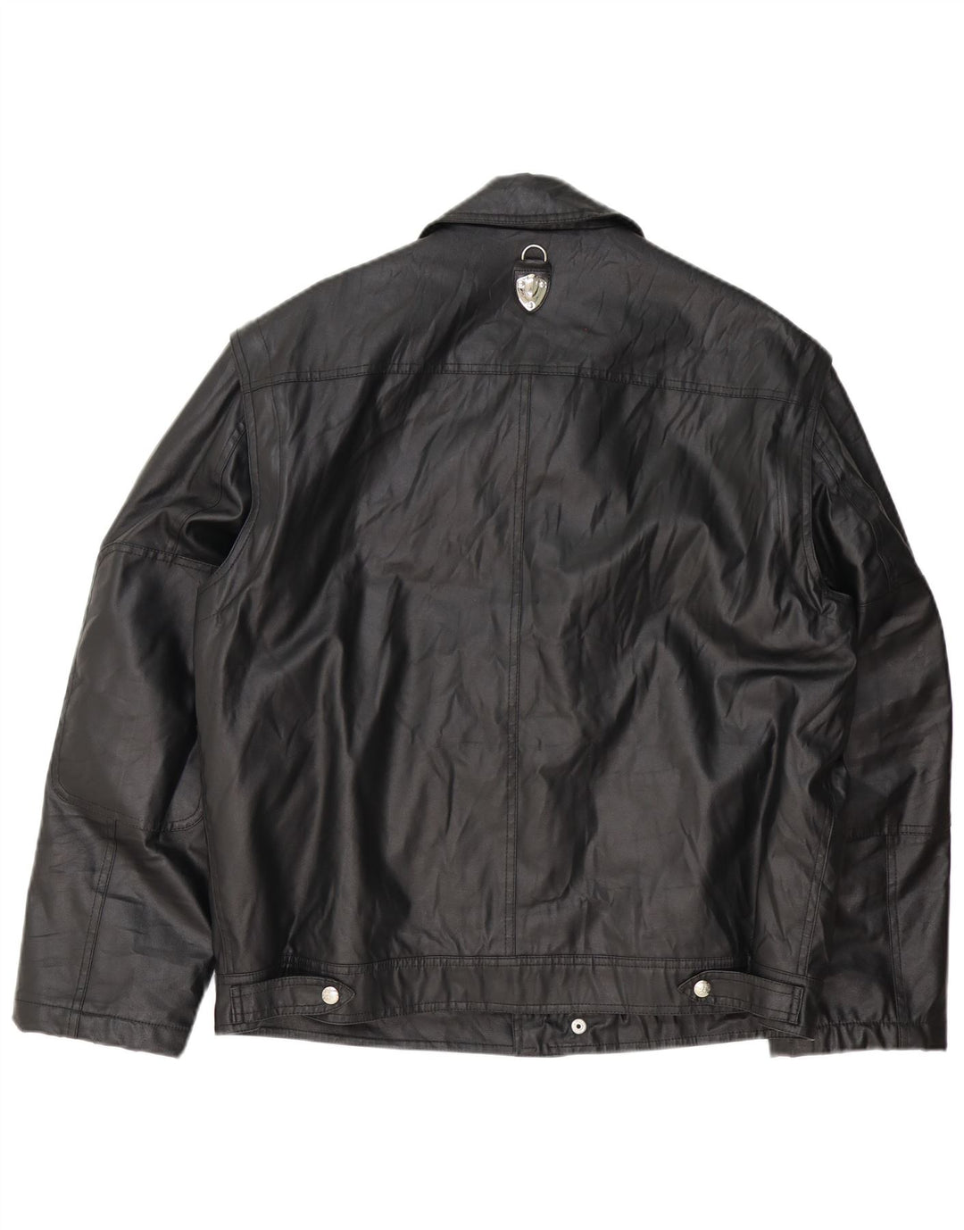 Jaqueta utilitária masculina Piero Guidi UK 42 XL preta