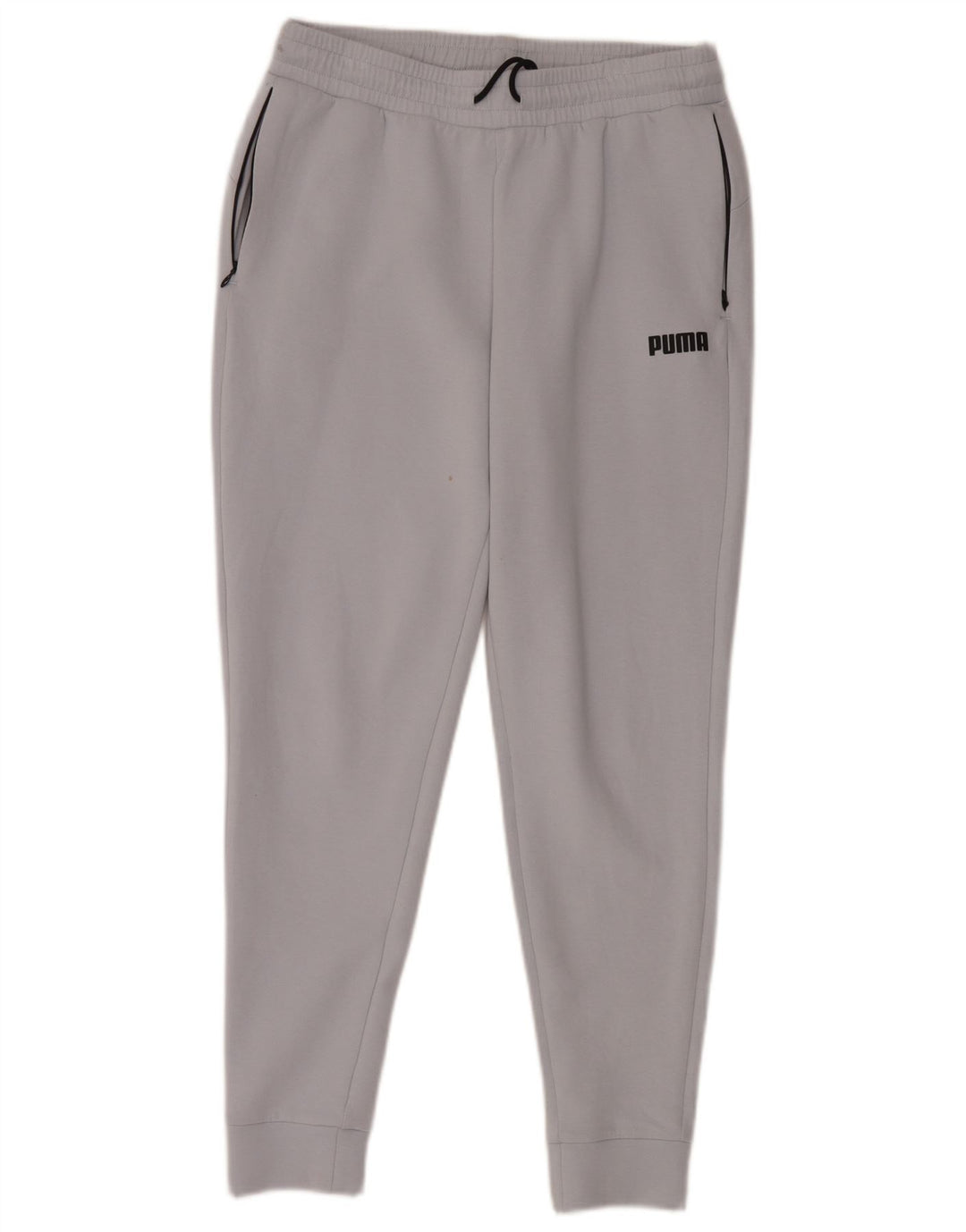 Calça de treino masculina Puma Joggers médio azul algodão