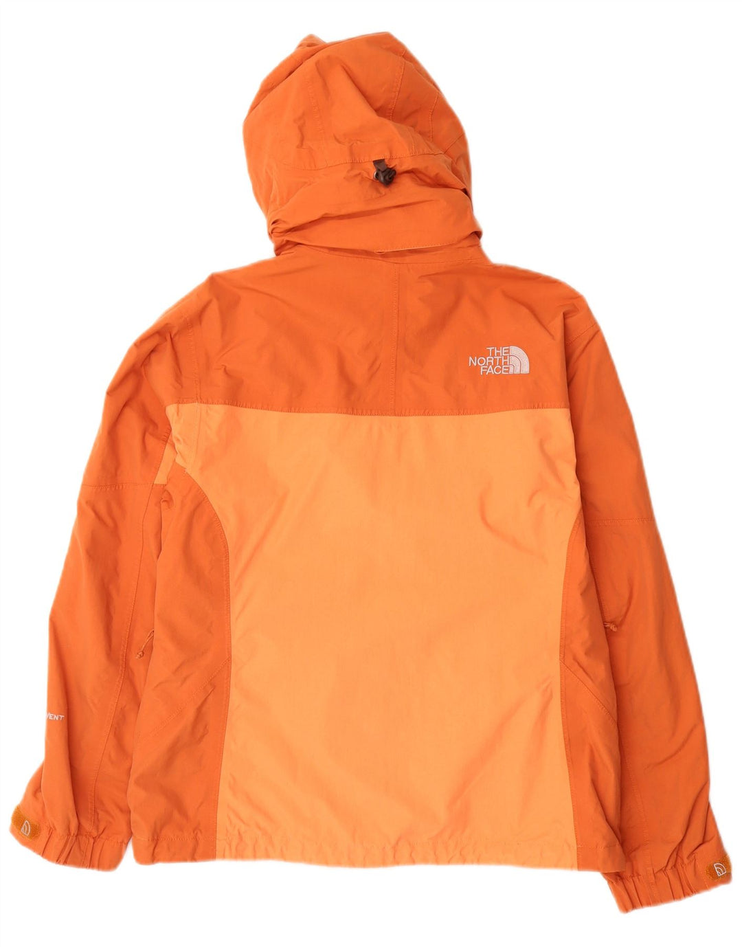 Jaqueta de chuva feminina The North Face Hyvent Reino Unido 10 pequeno bloco colorido laranja