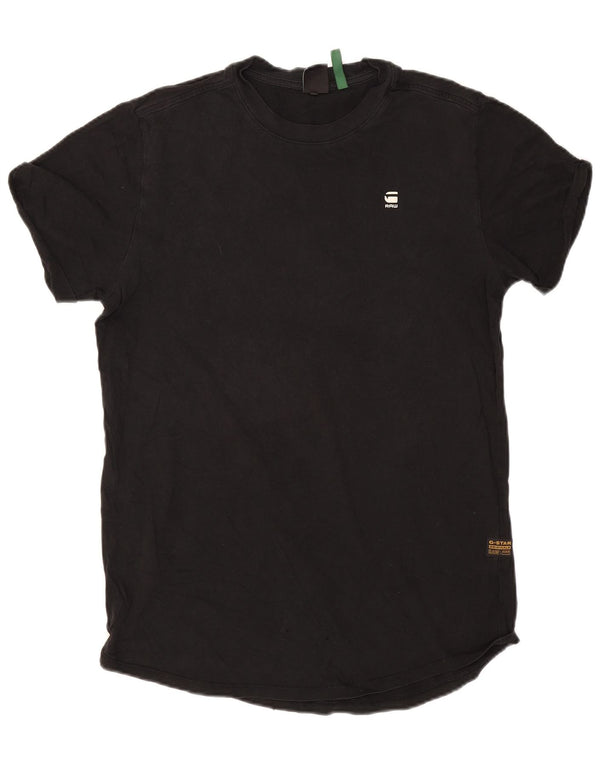 Camiseta masculina G-Star top pequeno algodão preto