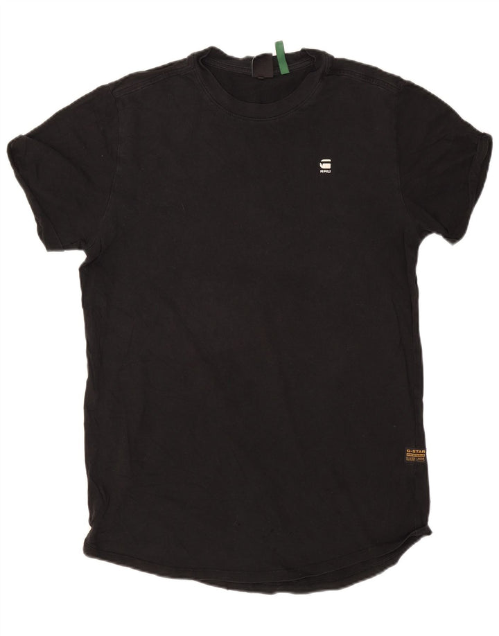 Camiseta masculina G-Star top pequeno algodão preto