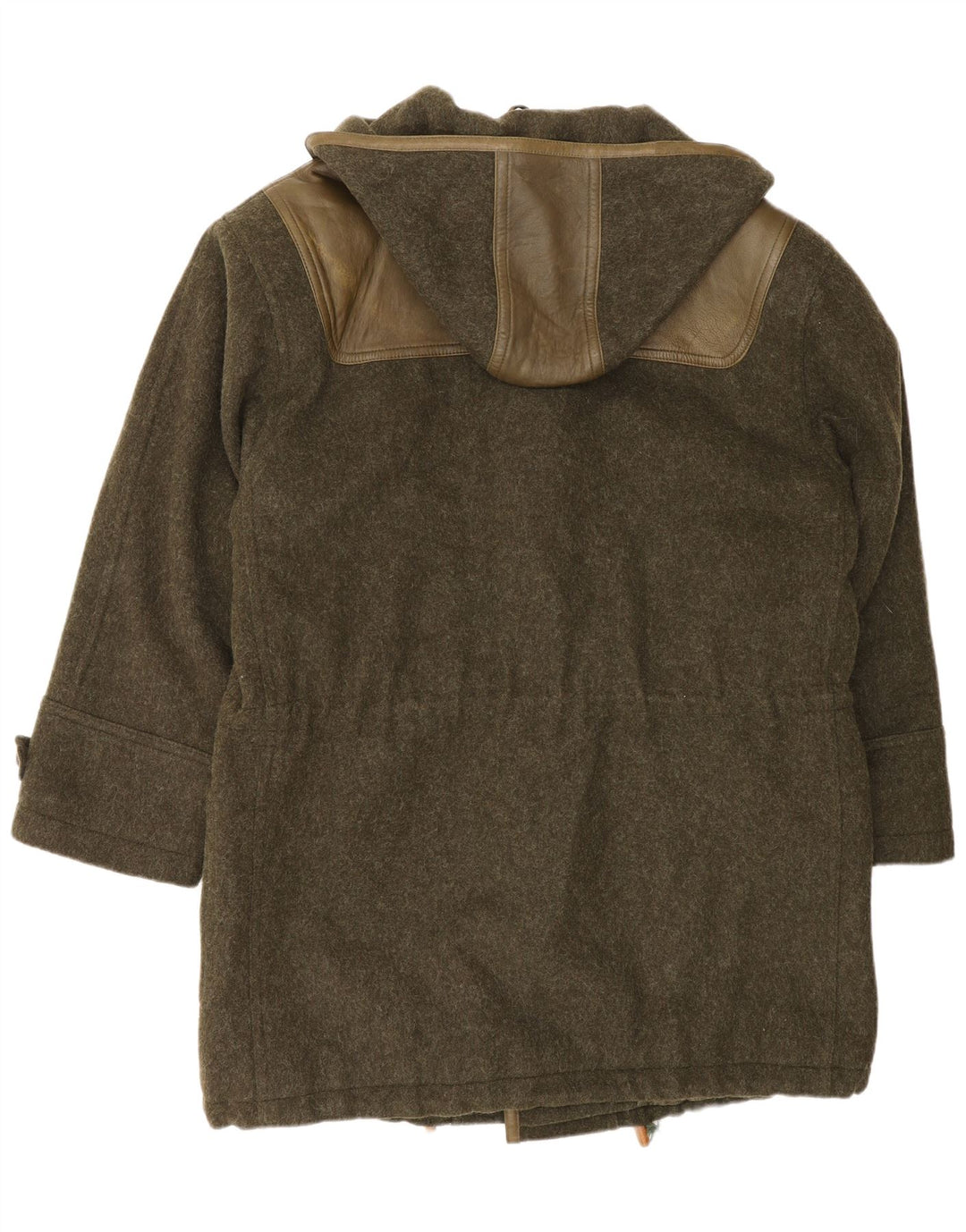 Casaco masculino com capuz Lodenfrey EU 50 grande lã verde