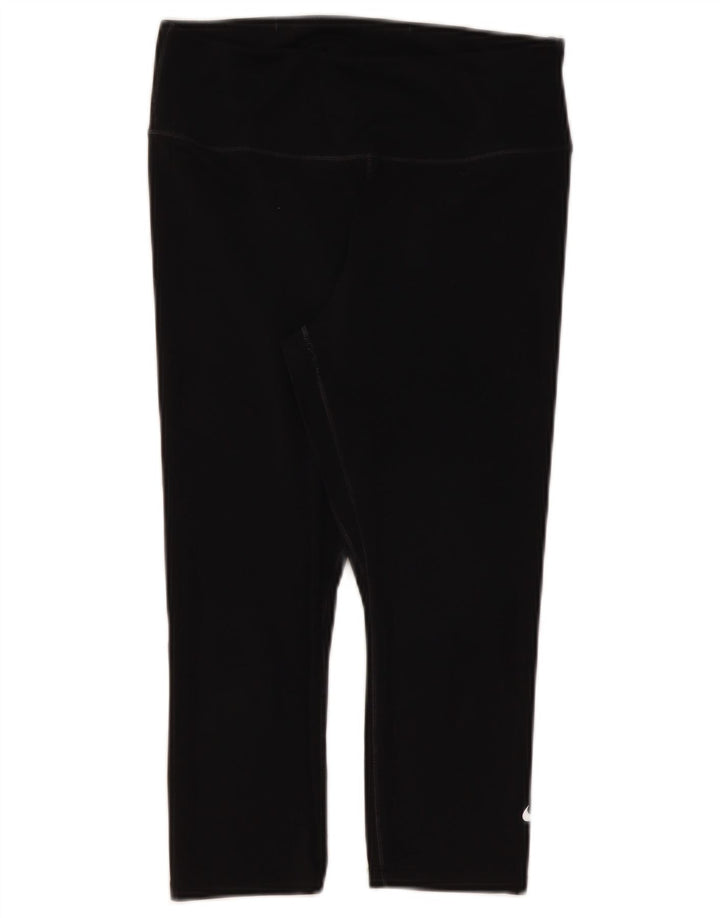 Leggings Nike Dri Fit Capri UK 12 Médio Preto