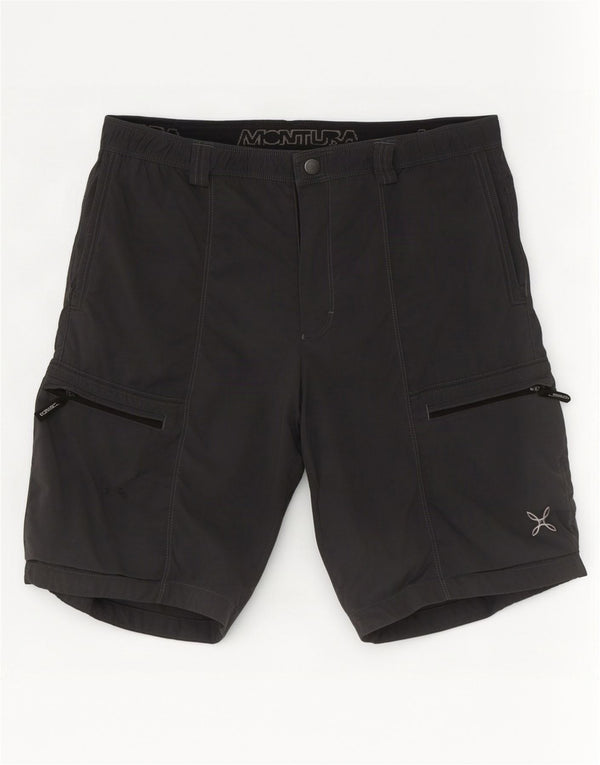 Montura Mens Cargo Shorts Grande W34 Cinza