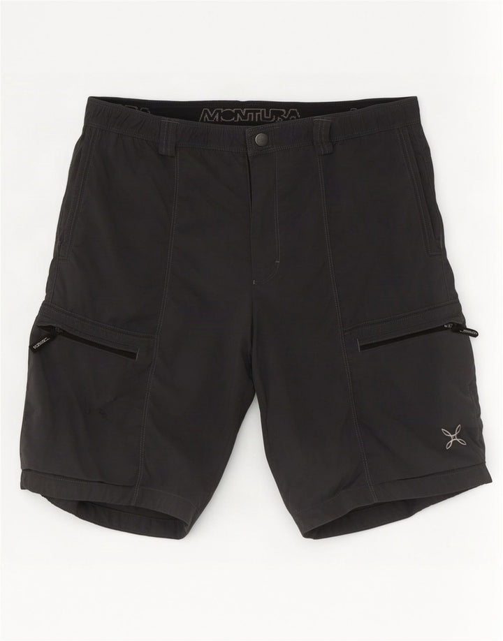 Montura Mens Cargo Shorts Grande W34 Cinza