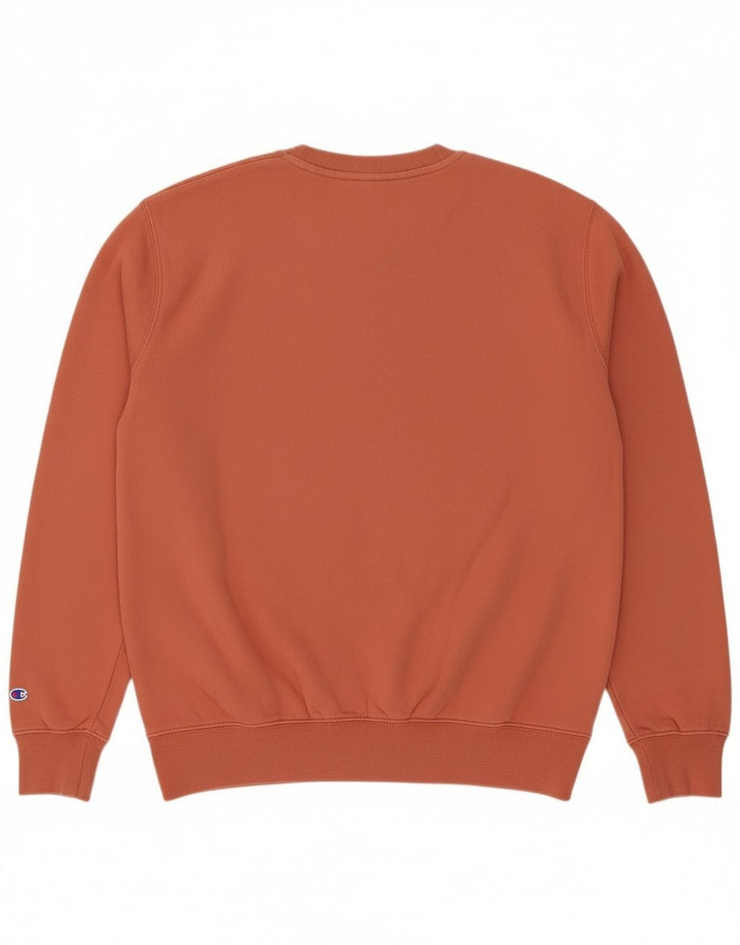 Hugo Boss moletom gráfico feminino jumper UK 12 médio laranja